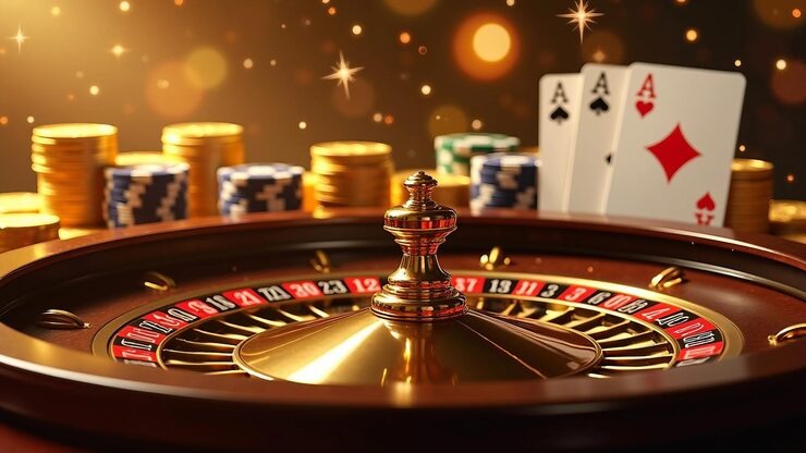 gogogo live-dealer studio with professional HD broadcast setup
